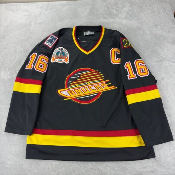 CCM Men's 1994 Stanley Cup Trevor Linden Jersey Size 50 - Picture 1 of 16